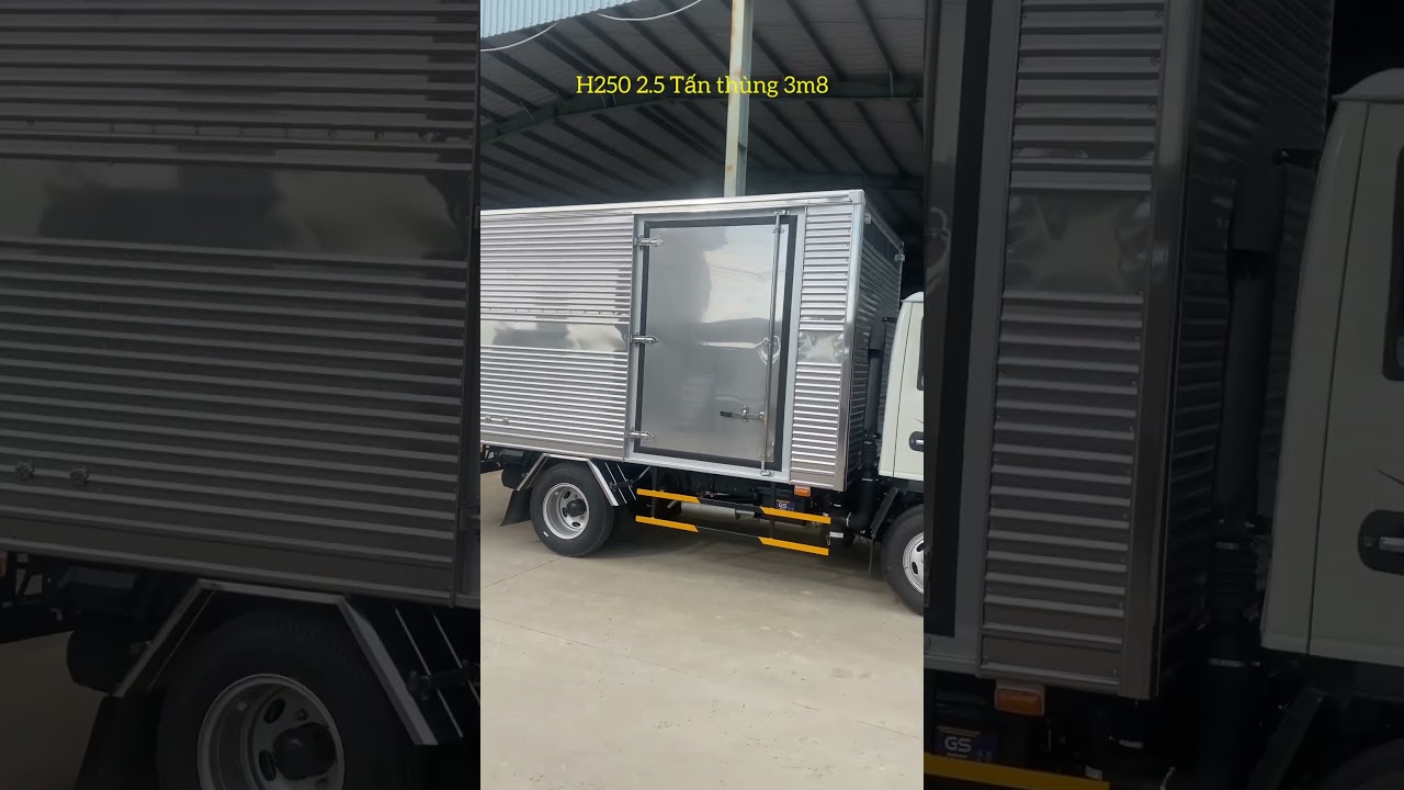 Jac H250 tải 2.45 Tấn thùng 3m8 2025 nhỏ gọn. 
