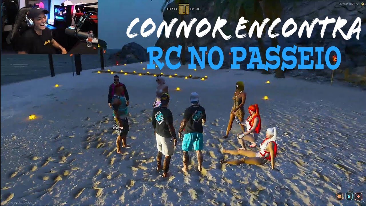 CONNOR FOI EM UM PASSEIO COM A BECCA! GTA RP 