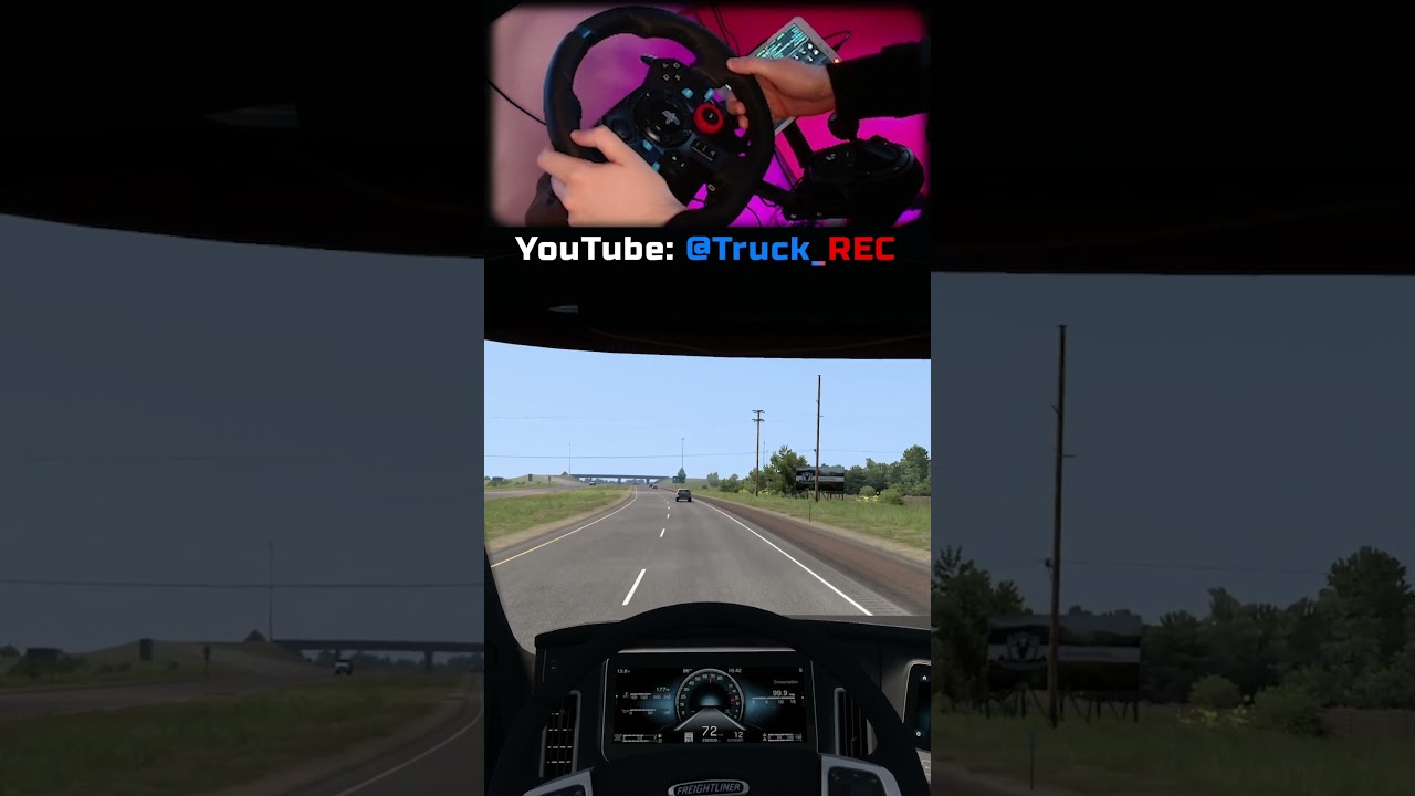 Beautiful roads of Kansas in America 