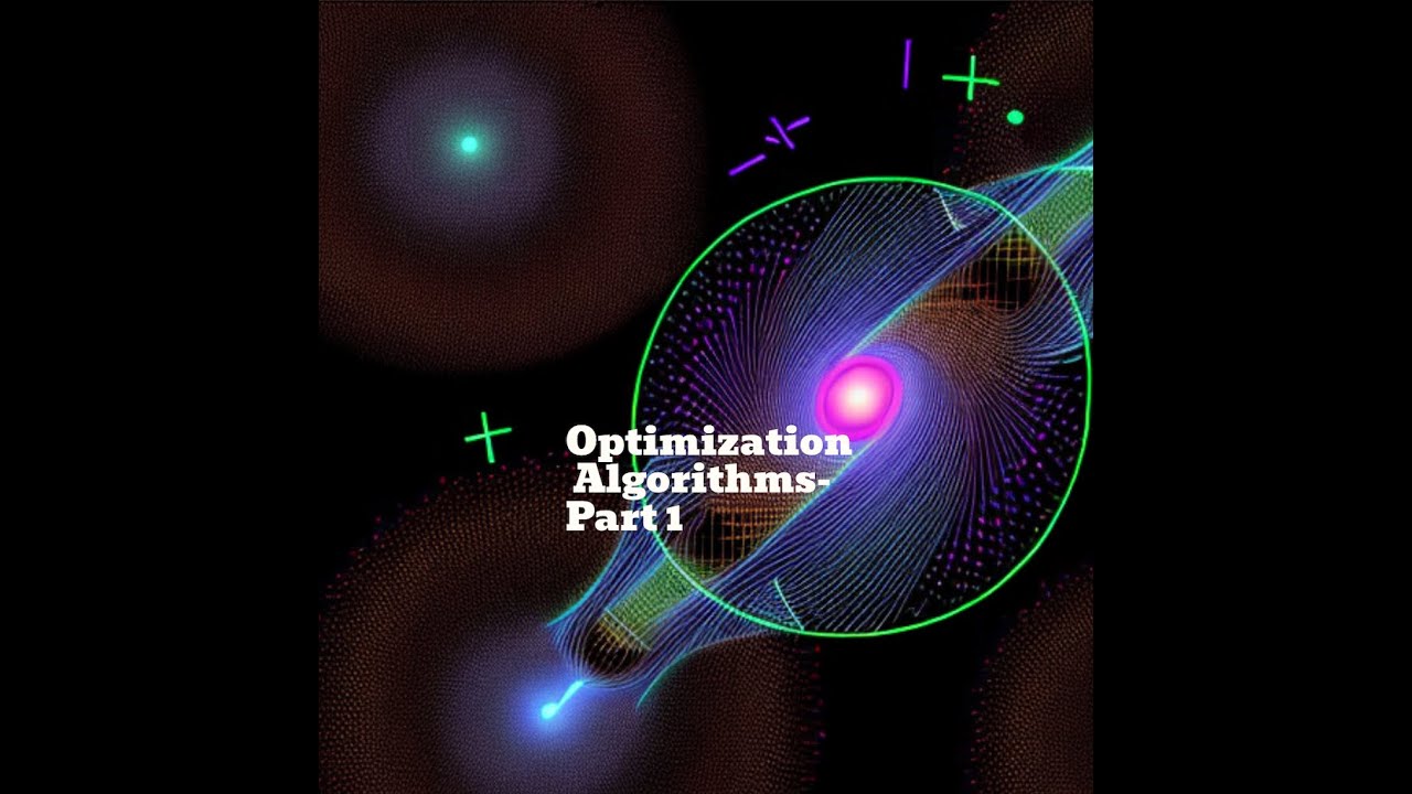 Optimization Algorith الجزء الاول - YouTube