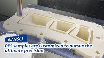 Precision Machining | Extreme Processing Demonstration of PEEK Engineering Plastic Machined Parts