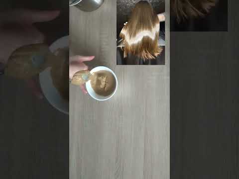 A natural keratin mask that treats hair loss, removes dandruff, and prolongs hair.
