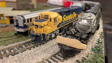 Running Trains in the New House! Movember Special