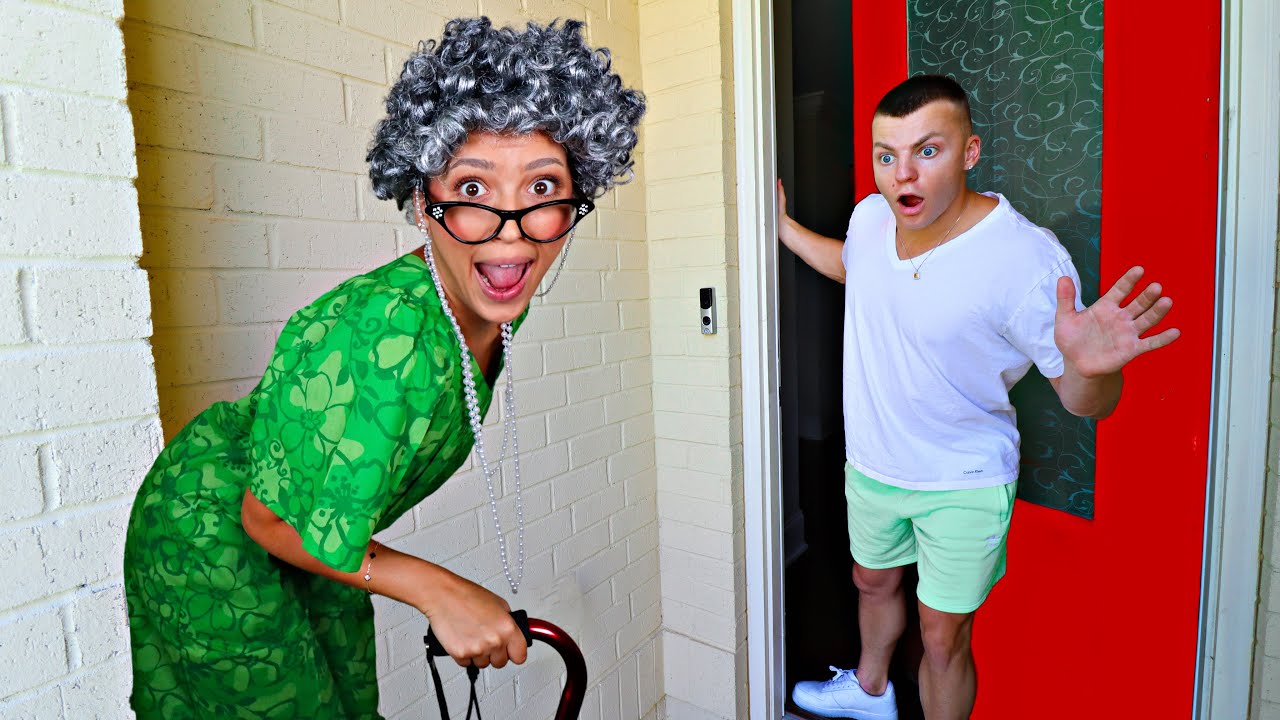 TURNING INTO A GRANDMA FOR 24 HOURS! *CHALLENGE*