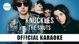The Snuts - Knuckles (Official Karaoke Instrumental) | SongJam