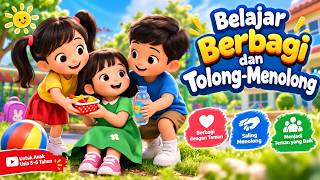 Belajar Berbagi & Tolong Menolong 🤝  Cerita Anak tentang Kebaikan dan Persahabatan