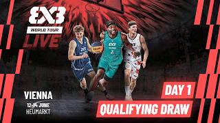 RE-LIVE | FIBA #3x3WorldTour Vienna 2026 | Qualifying Draw | #3x3Basketball screenshot 1