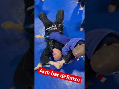 Arm bar defense