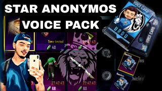 STAR AnonYmous Voice Pack in Pubg Mobile /pubg Mobile/STAR AnonYmous/MR OGGY YT