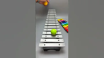Magic Ball Melody On Metal Keys 