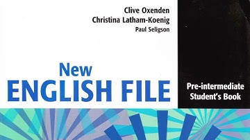 PRE-INTERMEDIATE - FILE 6 - AUDIO  - STUDENT BOOK - NEW ENGLISH FILE