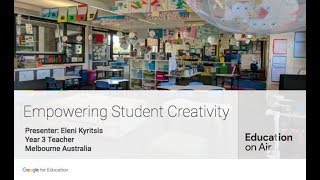 Education on Air: Empowering Student Creativity