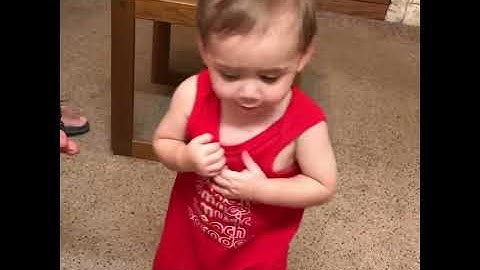 Liam’s first Music Video for first steps!