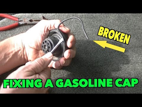 Annoying Gasoline  Gas Cap Fix Retainer fix.