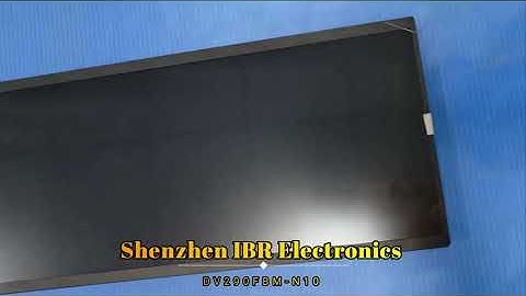 BOE DV290FBM-N10 29" Stretched Bar LCD | 700 nits High Brightness | Outdoor Digital Signage Display