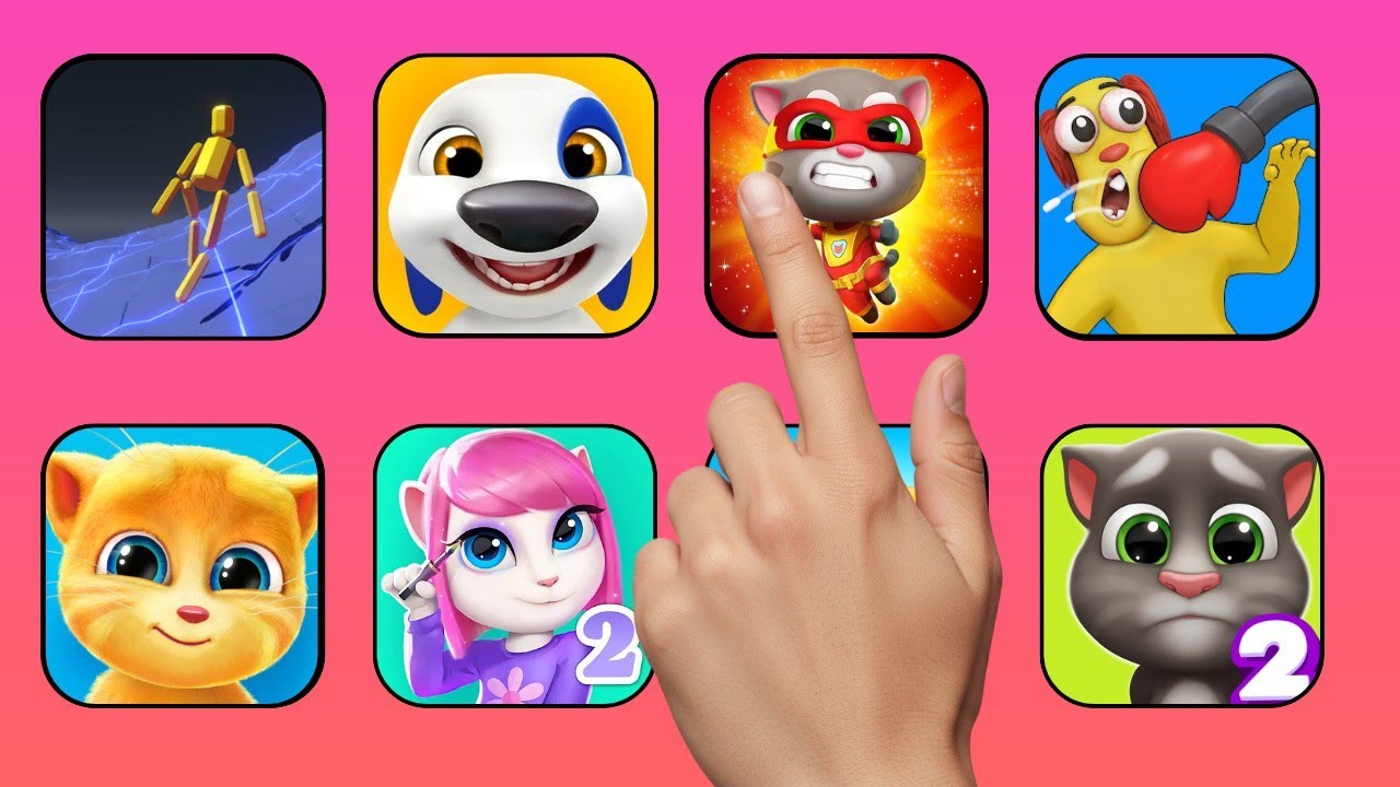 Puppetman Off-Road, Tom Hero Dash, My Talking Tom 2 & Talking Angela 2 Gameplay! 🎮🔥