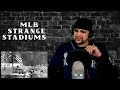 MLB - Strangest Areas Inside Stadiums (REACTION) Very Strange Decisions Indeed! 😮😮😮