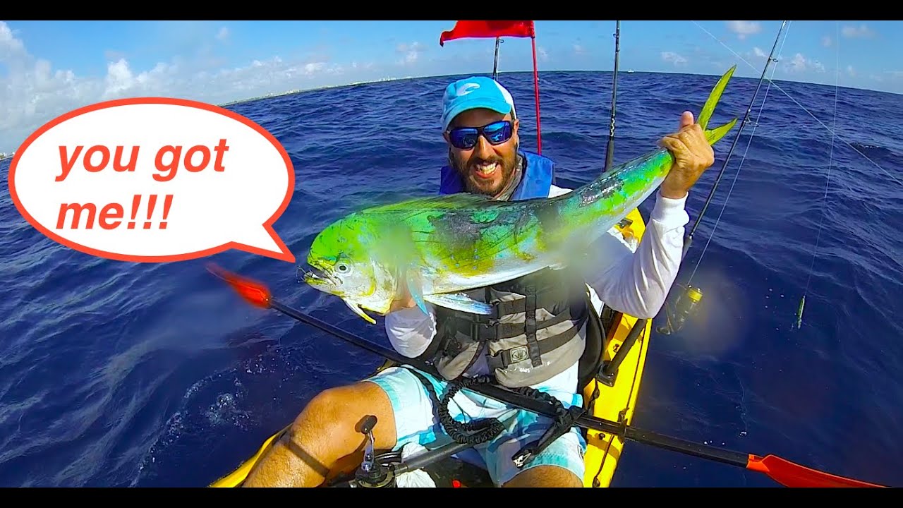 Kayak Fishing Zone , First Mahi Mahi of 2015 YouTube