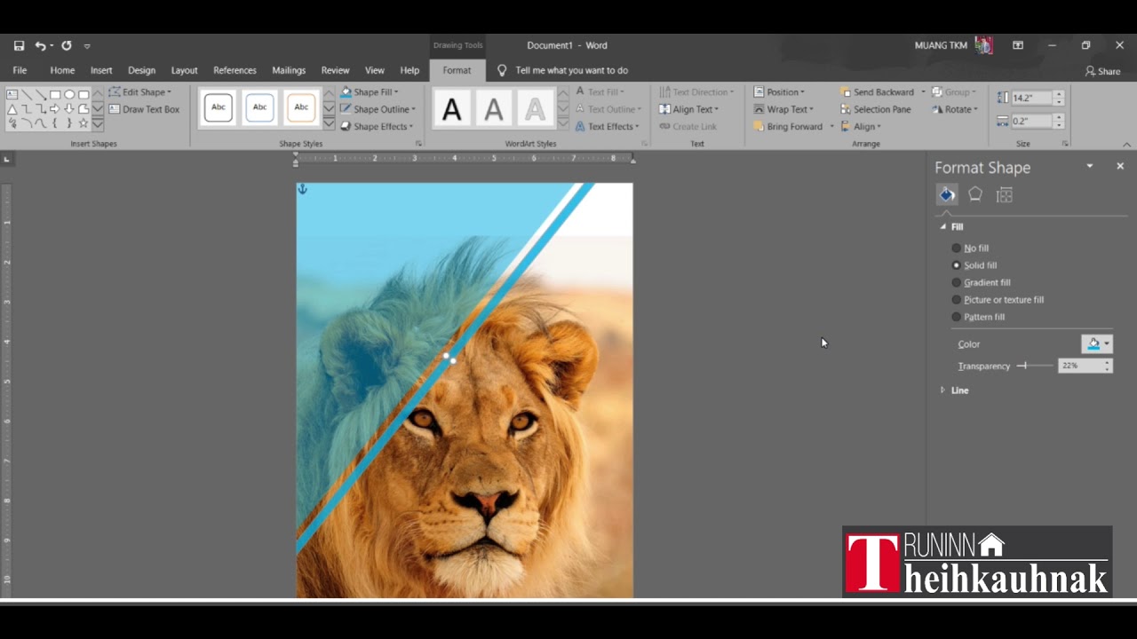Microsoft Word 2016 Cover Design YouTube