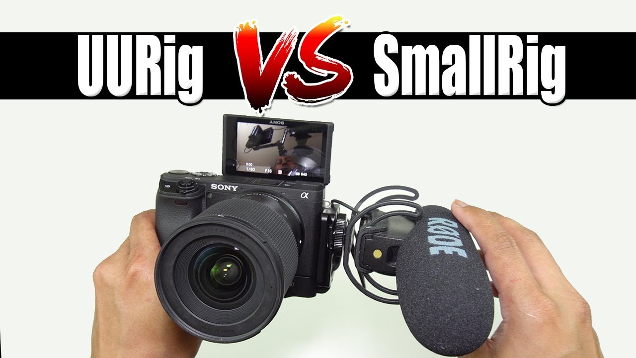 Sony A6400 Best Vlogging Camera Setup Uurig Vs Smallrig Rode