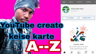 How to create a YouTube channel //new technical  video//youtube channel keise create kare..