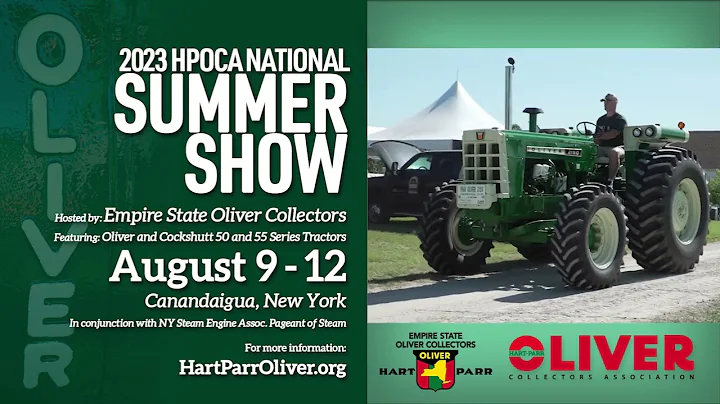 HPOC 2023 Summer Show Canandaigua New York