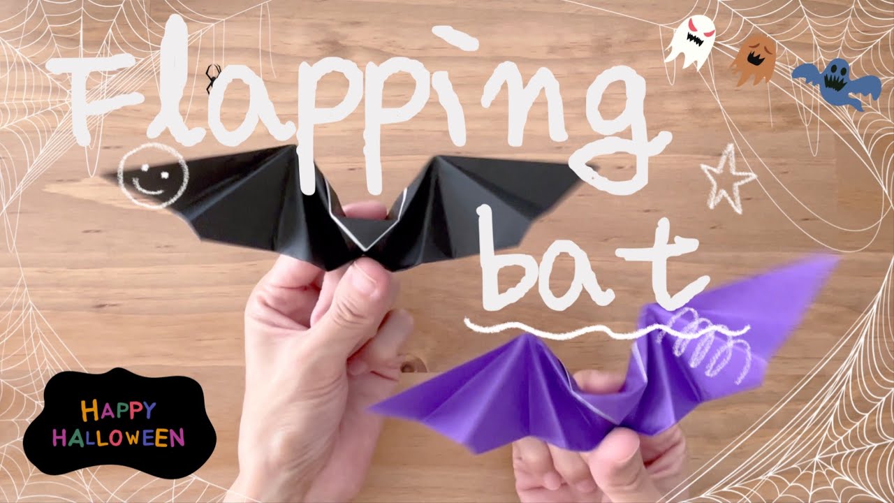flapping bat 🦇🦇🦇パタパタ羽ばたくコウモリ🦇 - YouTube