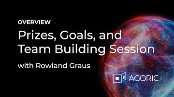 Prizes, Goals, and Team Building Session