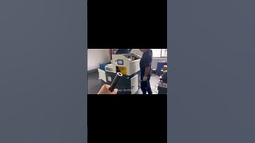 cnc single head bar chamfering machine with cover for long thick wall workpieces end finishing