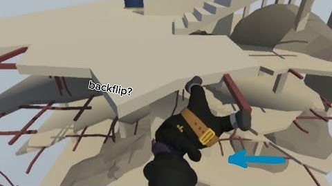 tutorial on how to do a backflip in human fall flat (Mobile edition)