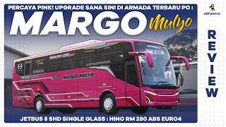 Think Pink! Upgrades Everywhere on the Newest Fleet from PO MARGO MULYO: Jetbus 5 SHD Hino RM 280...
