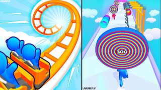 Runner Coaster vs Layer Man 😱💥💥💥 Net Worth