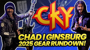 CKY 2025 Guitar Gear Rundown - Chad I Ginsburg Gives Us A Tour Of His Latest Rig!