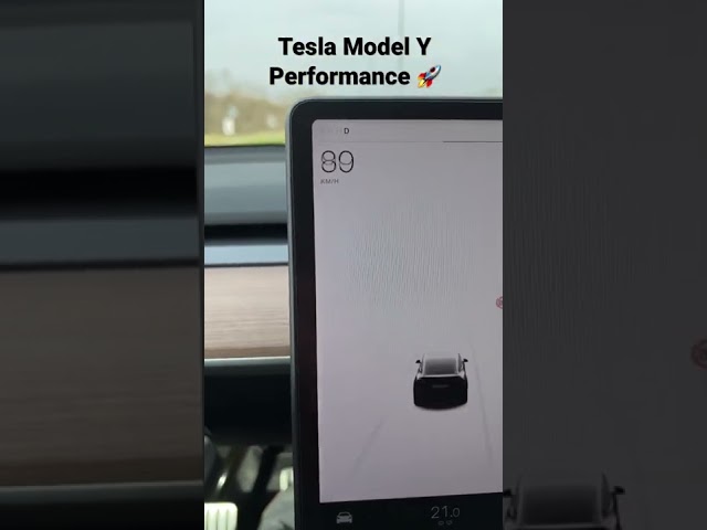 0-100 km/h im Tesla Model Y Performance