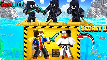 I Made The SECRET WAR BUNKER In Minecraft 😱| Lilyville SMP
