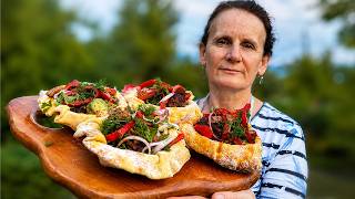 Mish me Lëng në Pjata Buke 🌶🍲🌾 From Farm to Table Albanian Style 🇦🇱