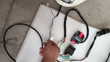 125cc semi auto engine wiring connection