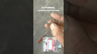 tutorial pasang master rem depan beat new #baloeservice #tutorial #beat