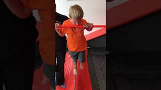 Amazing tightrope walk by Harry age 5