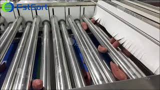 Experience the Adjustable Roller Sweet Potato Grading Machine