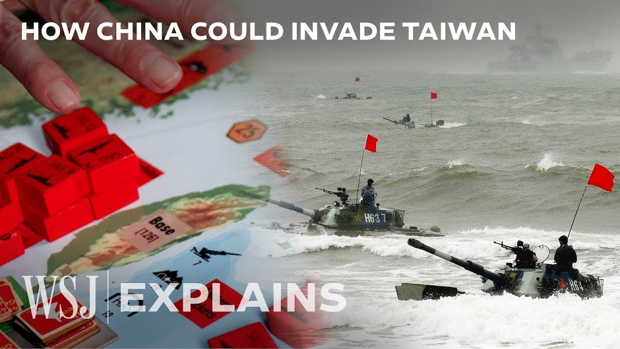 Military Strategist Shows How China Would Likely Invade Taiwan