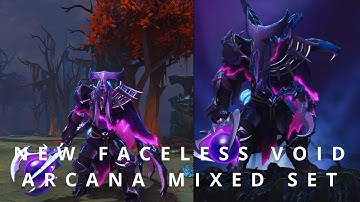 NEW Faceless Void Arcana Mixed Set Showcase | Cosmic Heroes’ Hoard 2025.