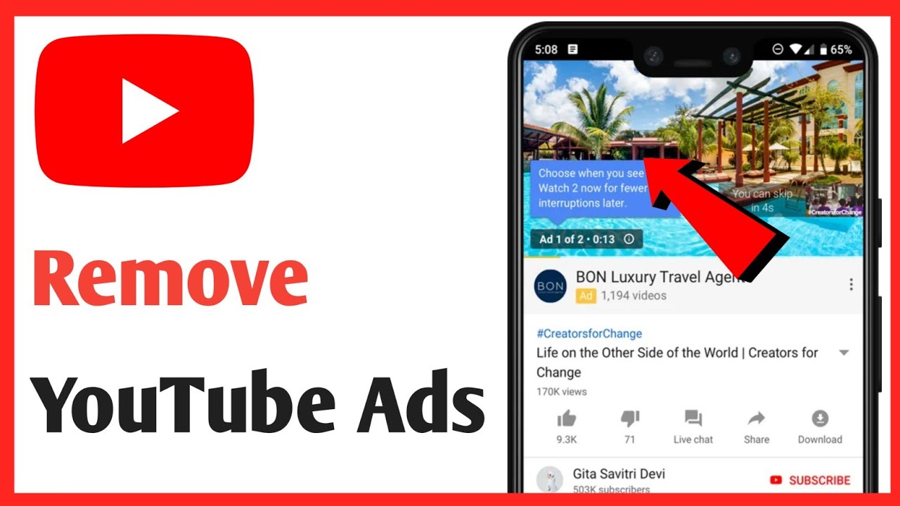 Youtube App Ads Remove | How To Stop Ads on YouTube App | Block Ads on ...