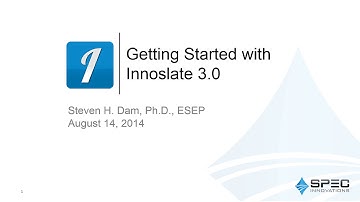 Getting Started With Innoslate 3.0 August 2014 Webinar