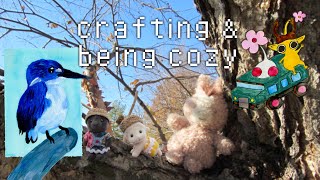 early november cozy art vlog / visual diary 