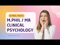 Ma/Mphil Clinical Psychology Mock Test (free) 2026 entrance preparation