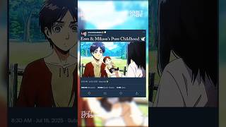 Eren & Mikasas Pure Childhood