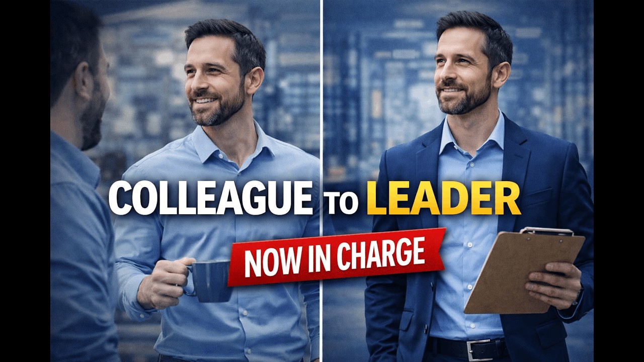 First Time Manager: From Colleague to Leader (video lesson)