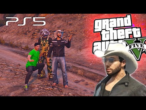 GTA 5 ONLINE PS5 O RETORNO DA BAGUNÇA EM ULTRA HD 4K xD