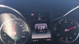 2016 Mercedes W205 C200D Hızlanma